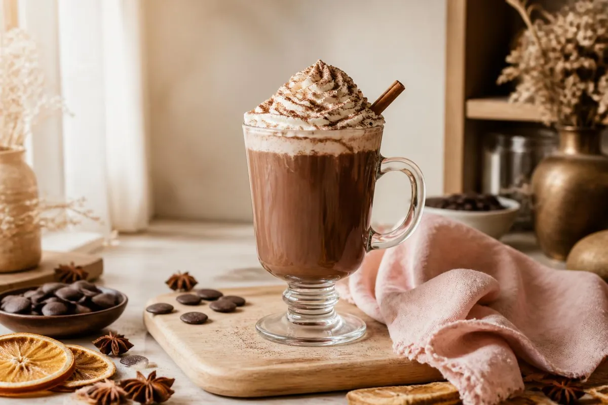 Chocolat chaud à l'ancienne