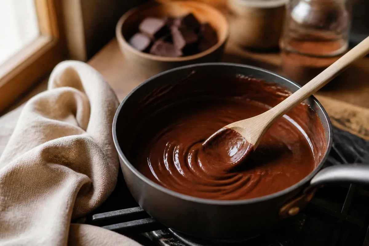 Étape 1 : Fondre le chocolat