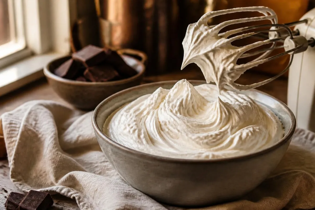 Étape 3 : Fouetter la crème