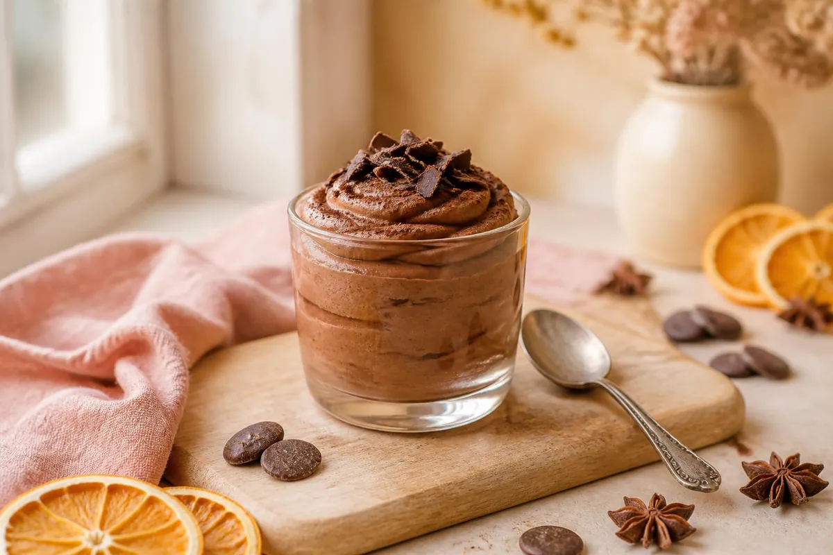 Mousse au chocolat noir